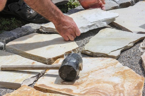 Cost of Stone Sidewalk Installation in Mchenry