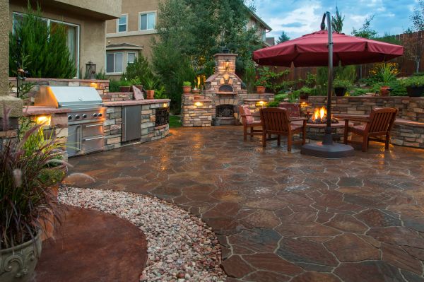 Cost of Stone Patio Construction in Mchenry