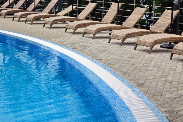 Cost of Poolside Hardscaping in Mchenry